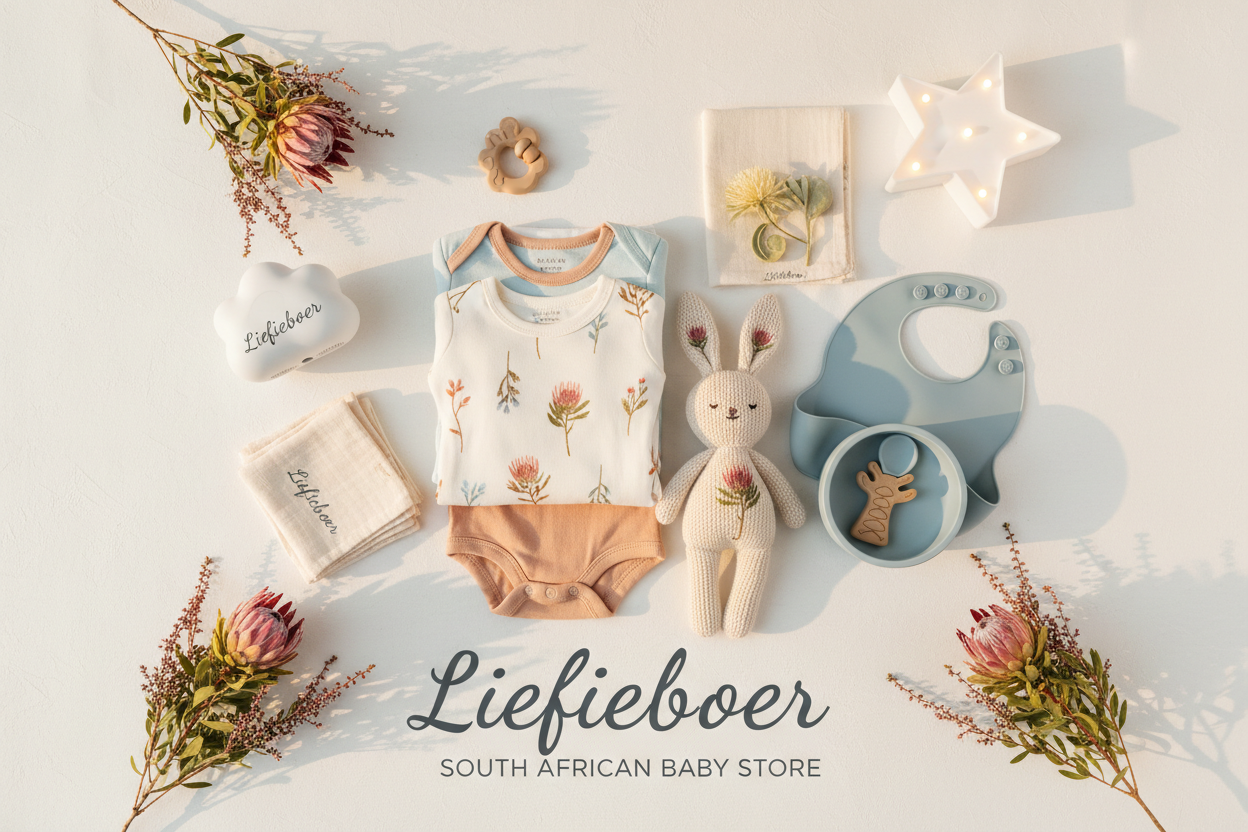 Liefieboer Product Flat Lay Banner